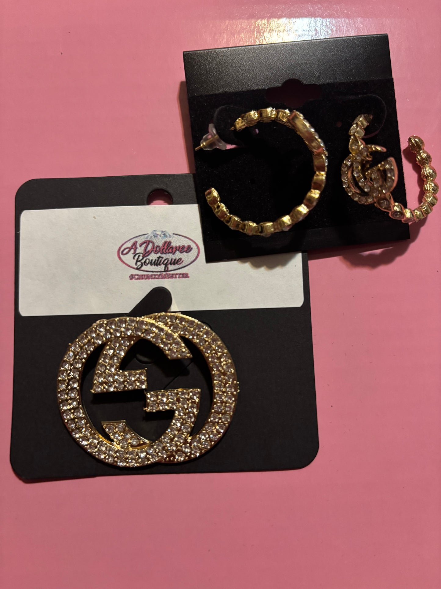 💛 The Gilded Glam Hoop Set – A Touch of Gold Perfection