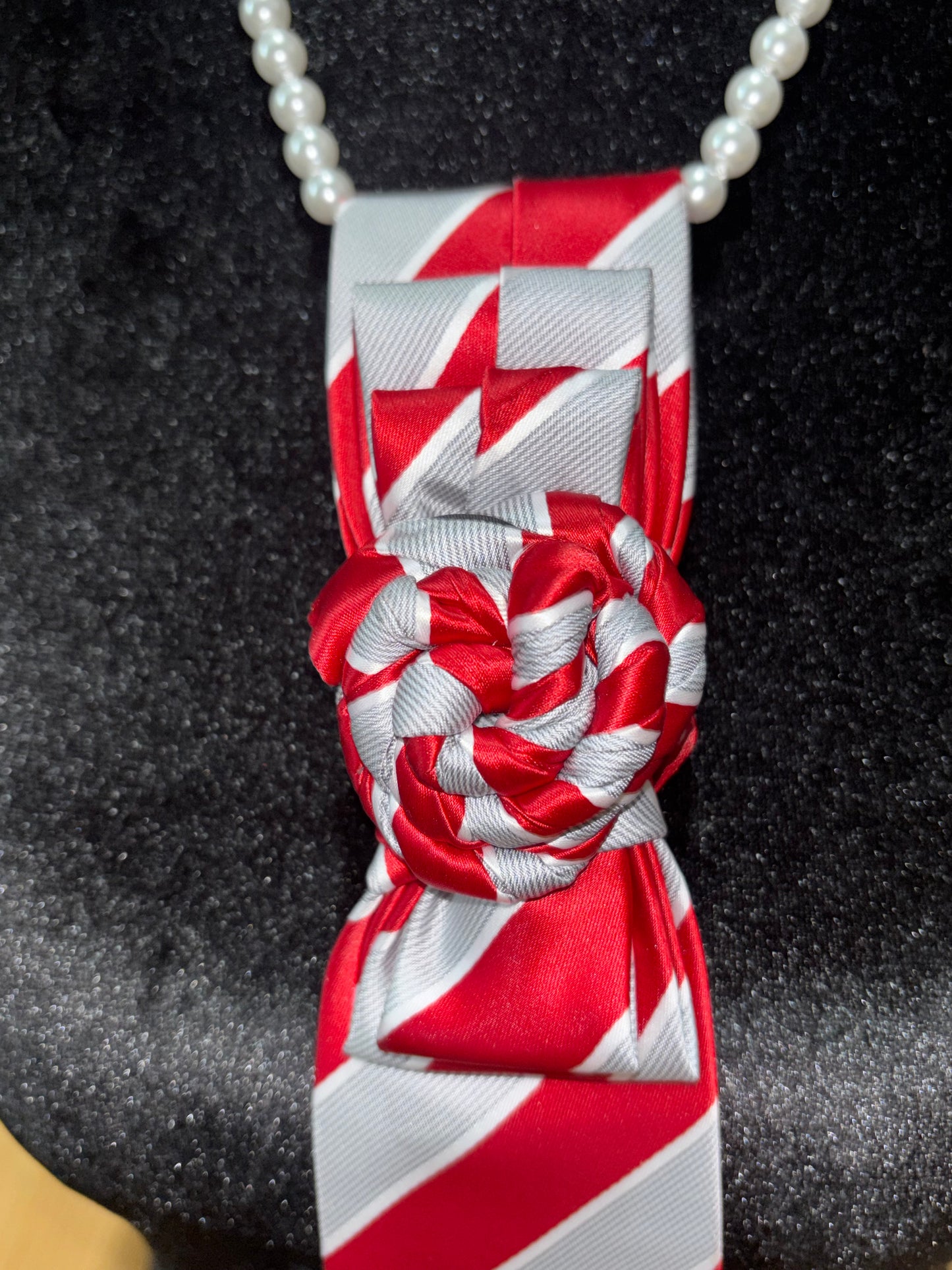 Crimson Legacy Statement Tie
