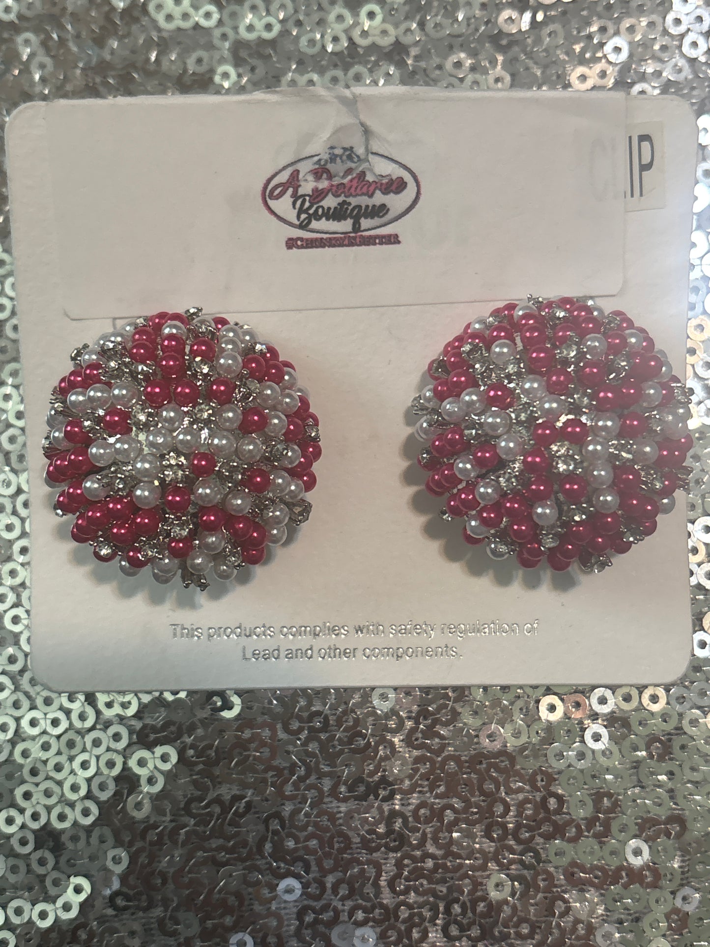 Ruby Pearl Luxe Studs