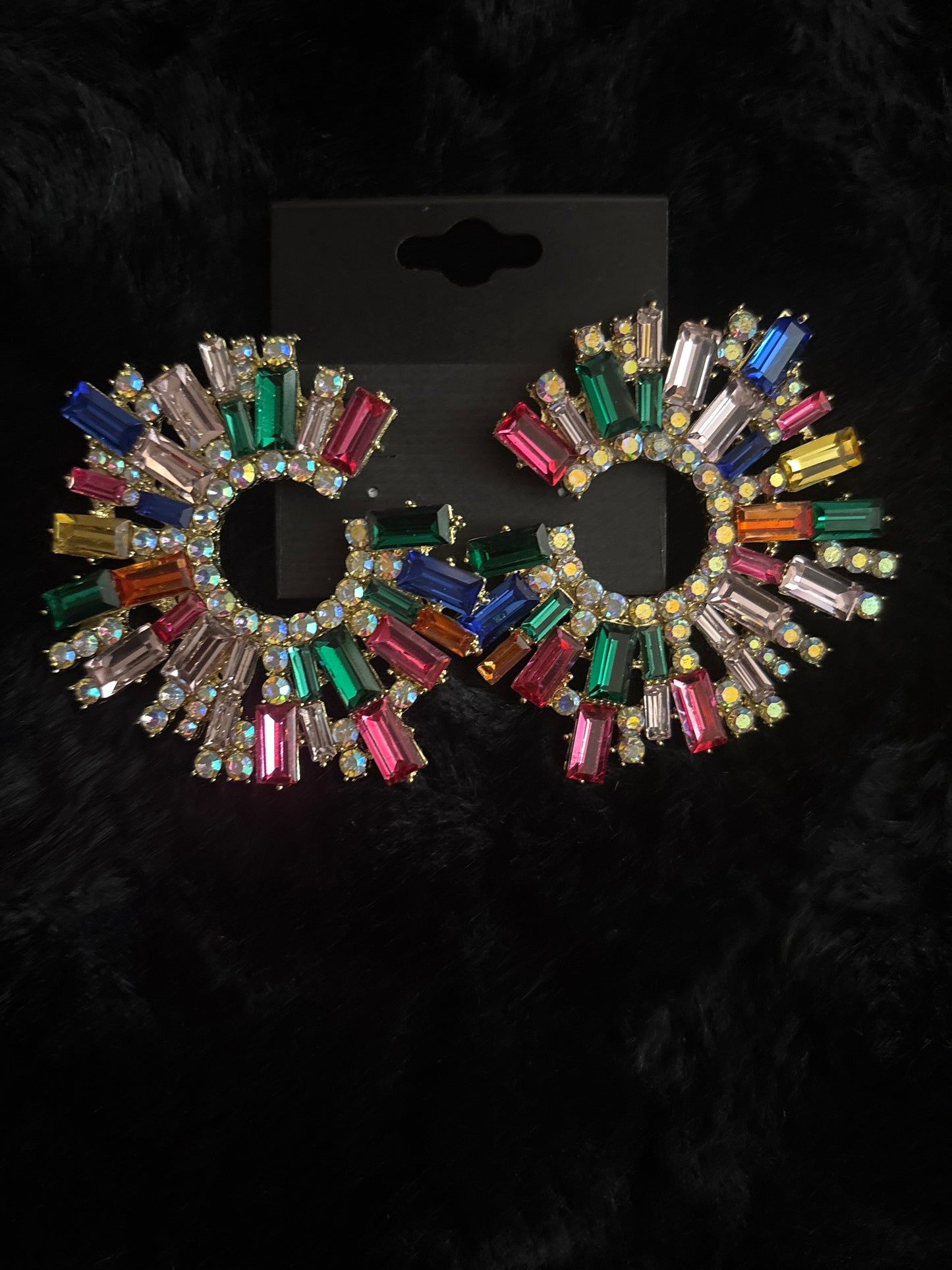 Burst of Bling Earrings