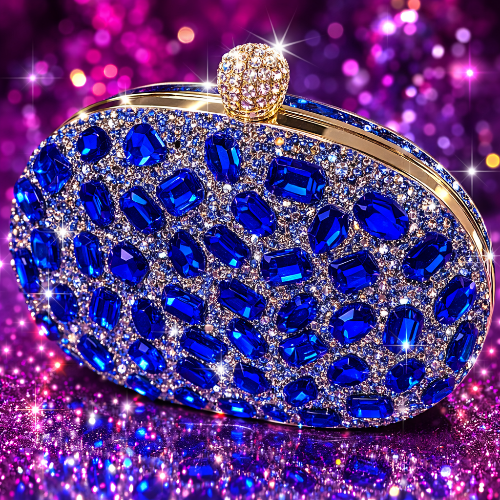 💎 The Sapphire Royalty Glam Set