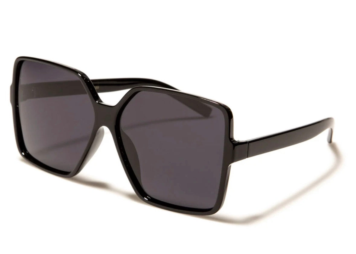 Midnight Muse Oversized Sunglasses