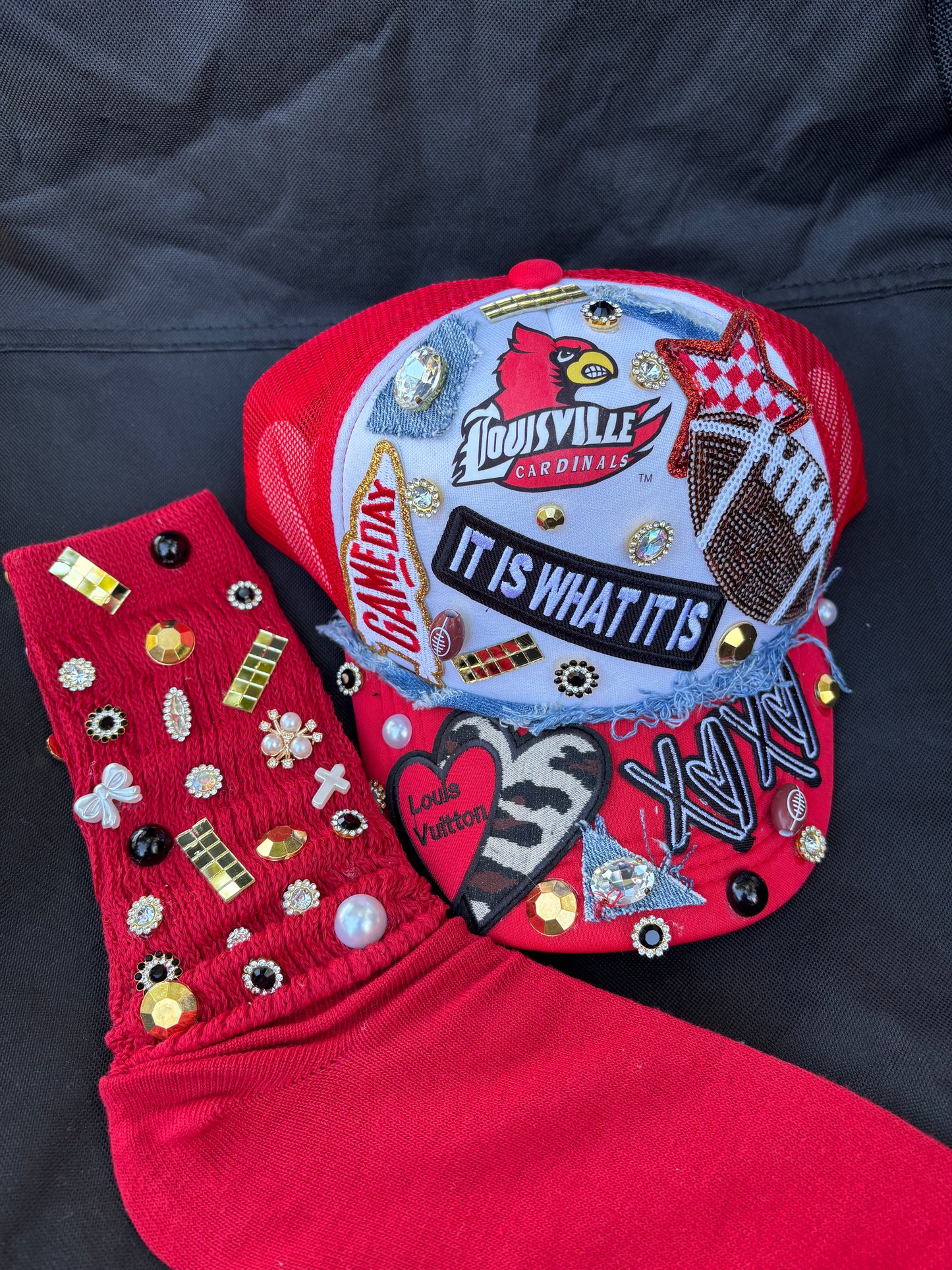 Cardinal Queen Glam Set