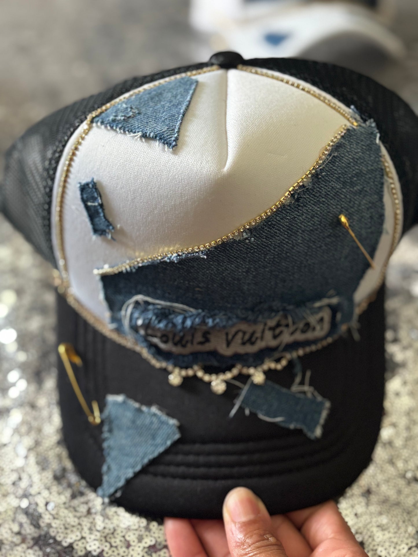 ✨ “Midnight Edge Trucker – Black Edition” ✨
