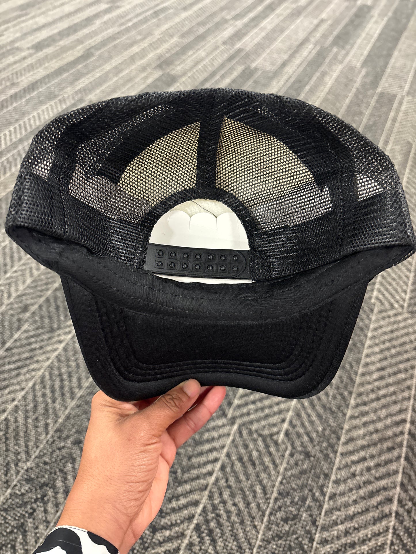 Jesus Saves Luxe Rhinestone Trucker Hat