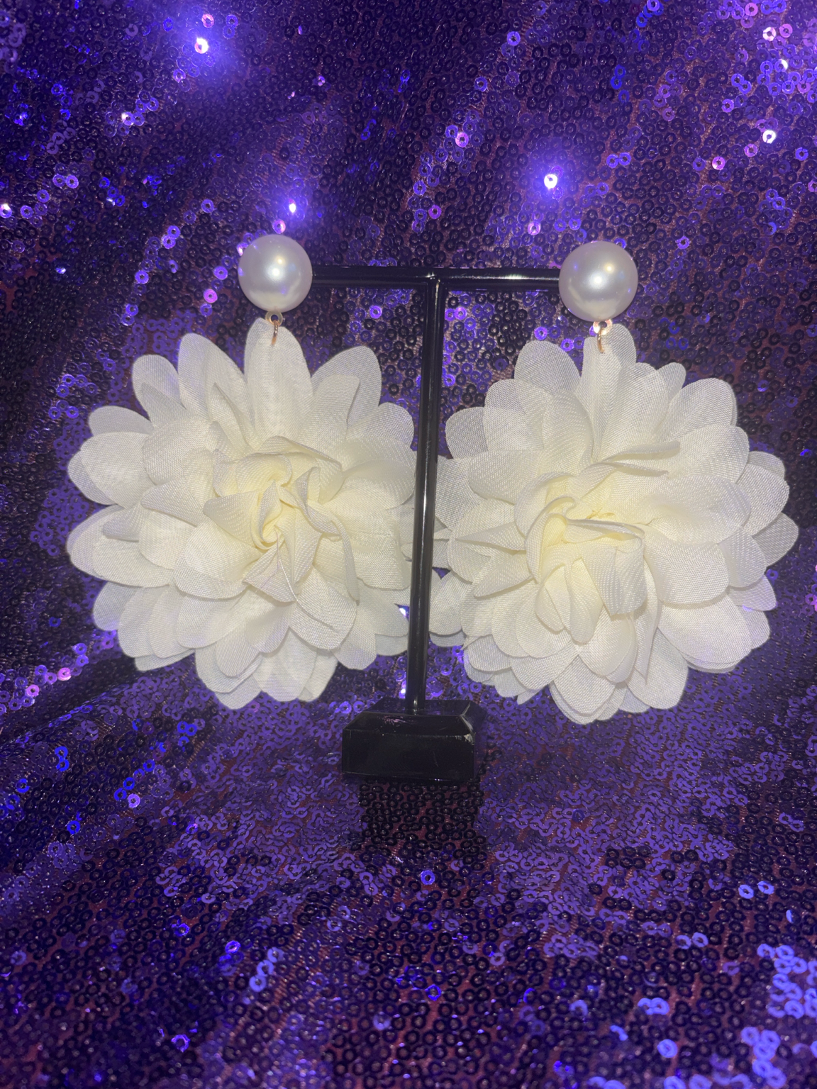 Ivory Grace Blossom Statement Drops