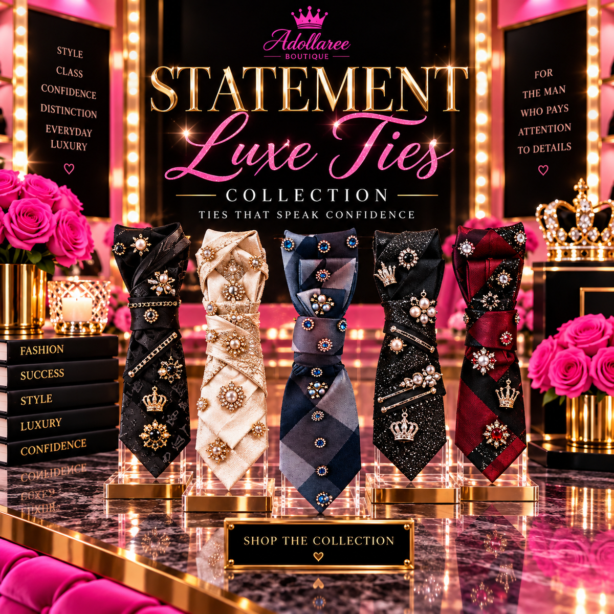 Statement Luxe Ties