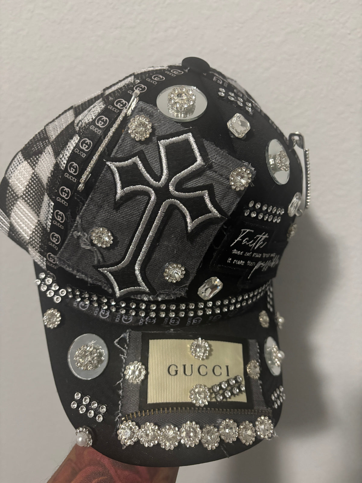 Faith Over Fashion Luxe Trucker Hat