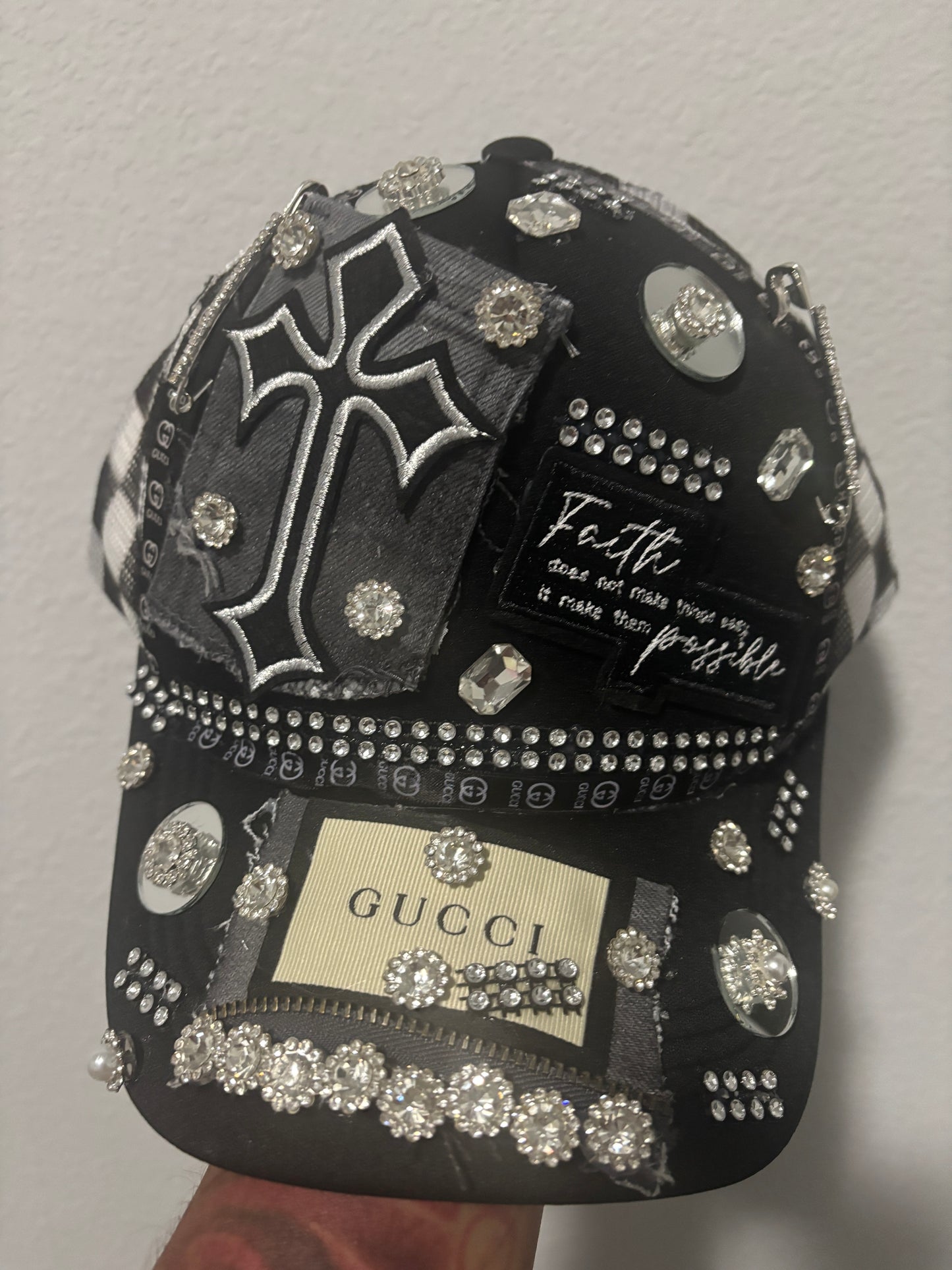 Faith Over Fashion Luxe Trucker Hat