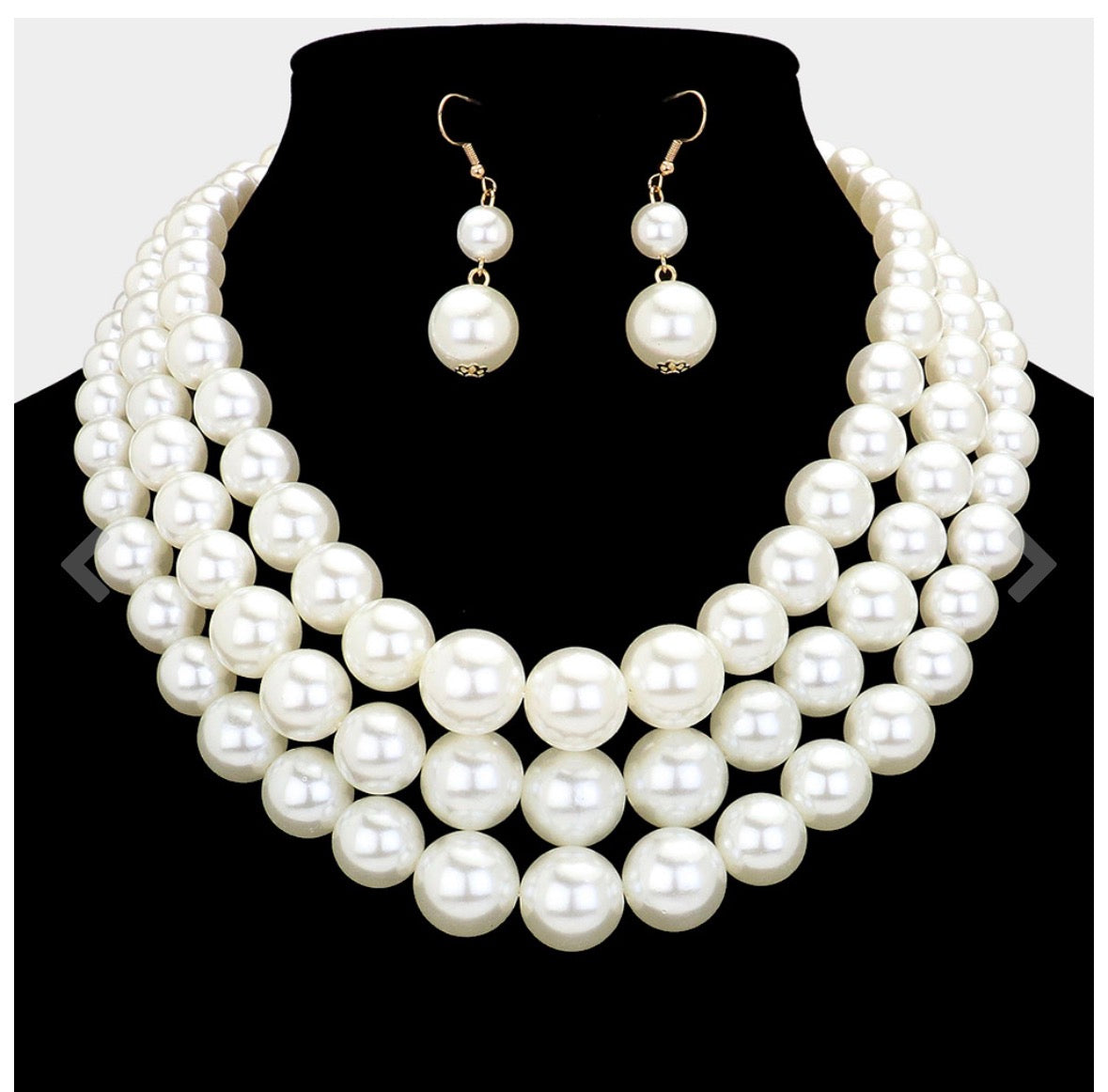 Adollaree Royal Pearl Statement Set