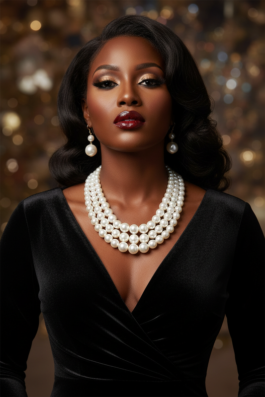Adollaree Royal Pearl Statement Set