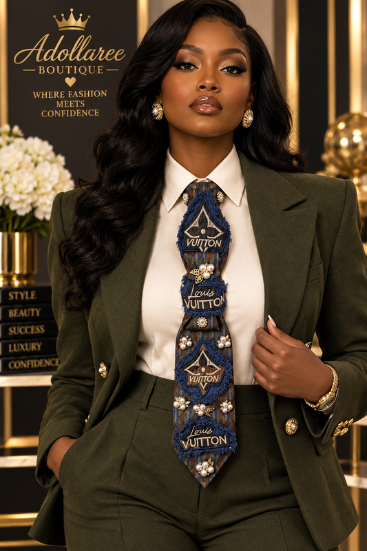 The Olive Prestige Statement Tie