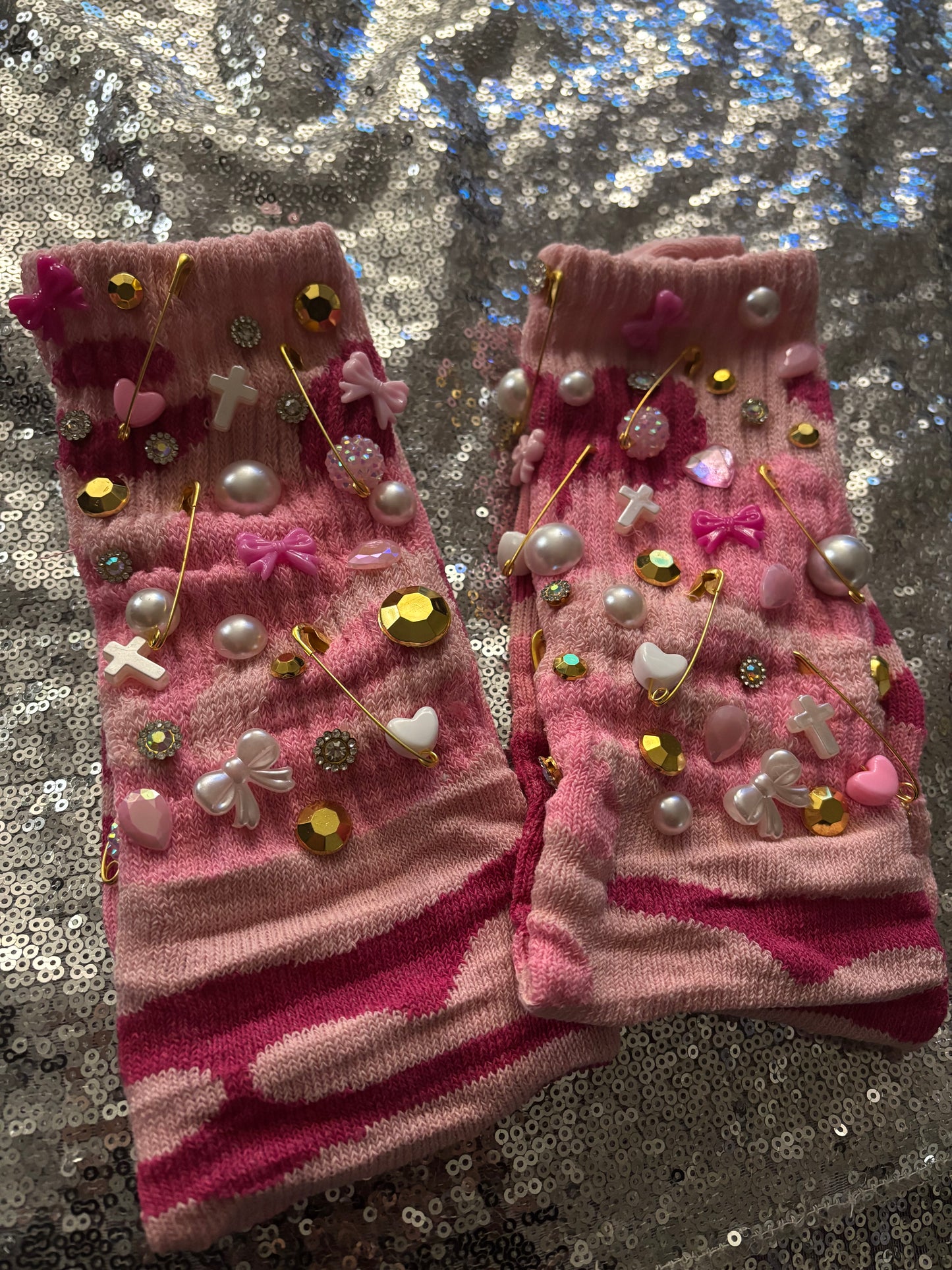 💗 Golden Grace Junk Socks – Limited Edition