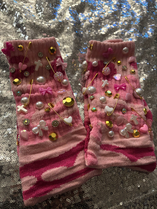 💗 Golden Grace Junk Socks – Limited Edition