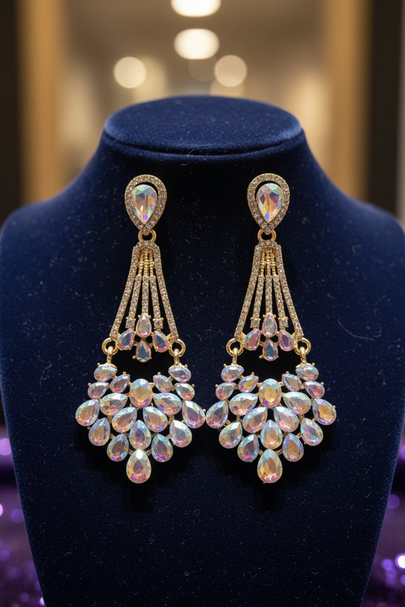 Aurora Luxe Chandelier Earrings