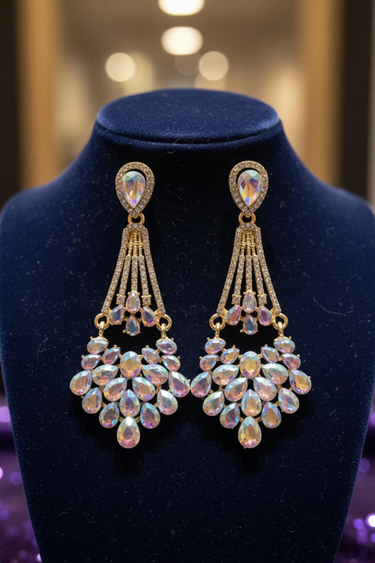 Aurora Luxe Chandelier Earrings