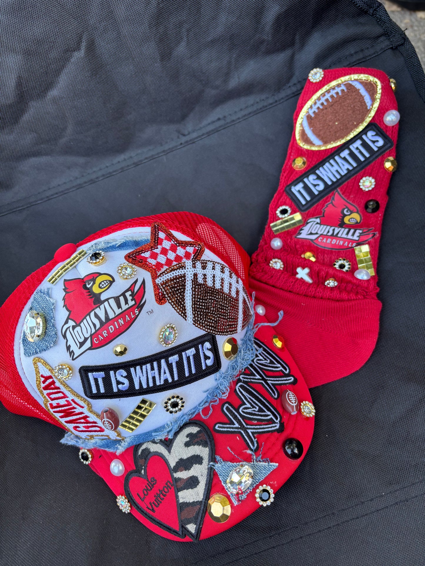 Cardinal Queen Glam Set