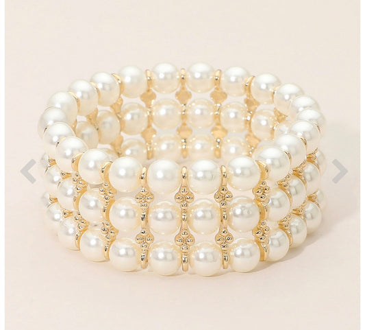 The Golden Pearl Royale Bracelet