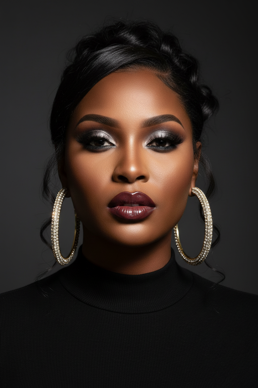 Golden Hour Glam Hoops