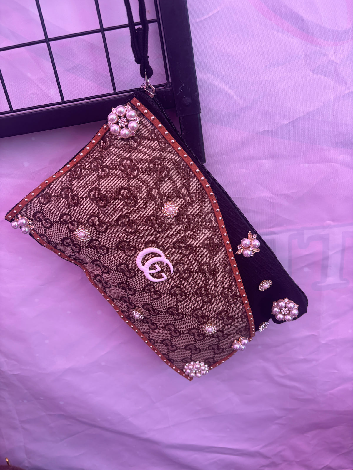 The Heiress Pearl Luxe Wristlet