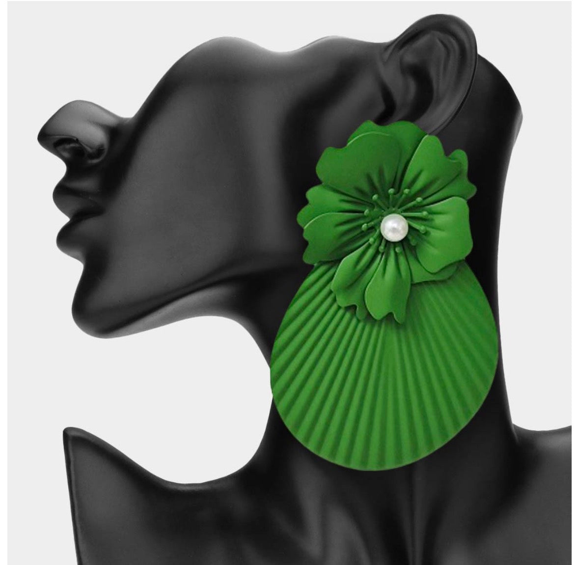 Emerald Bloom Statement Drops