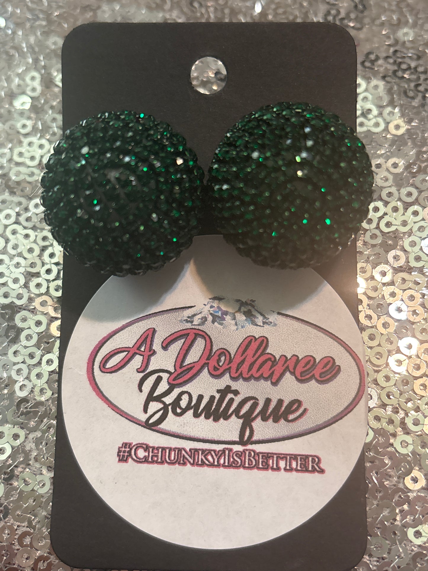 Emerald Luxe Studs