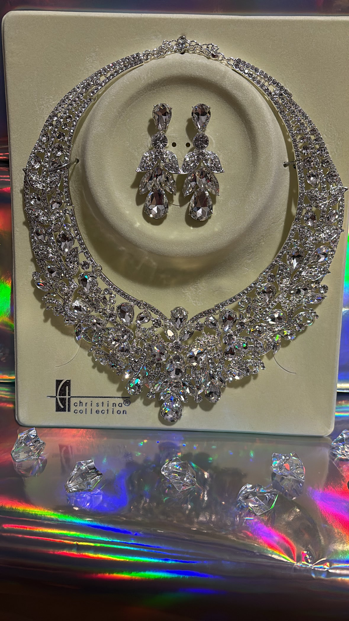 Chunky Diamond Necklace Sets