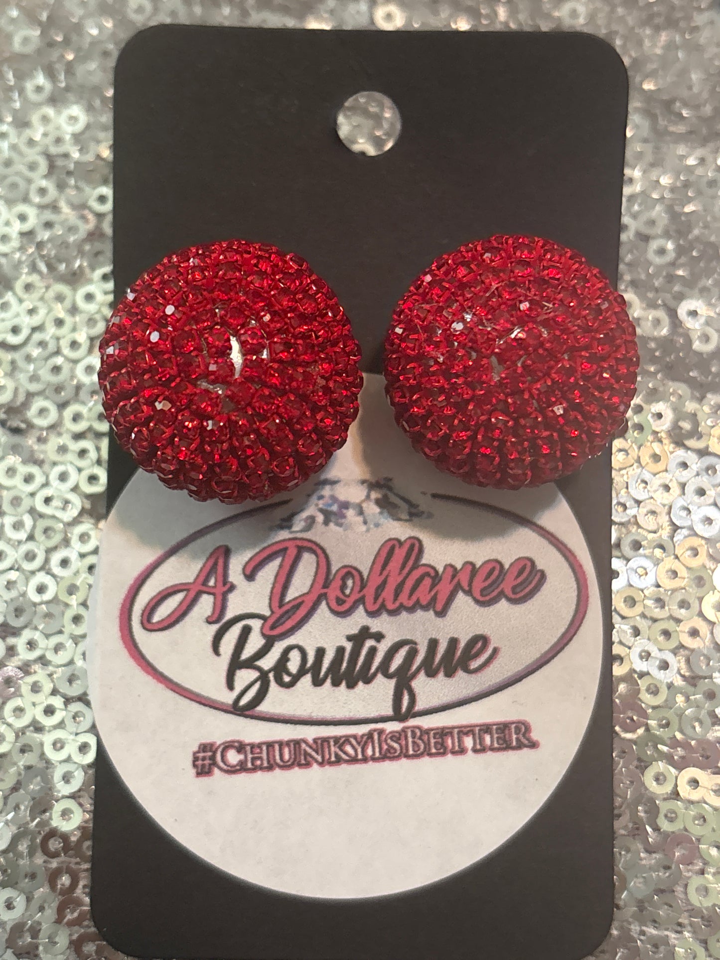 Ruby Radiance Luxe Studs