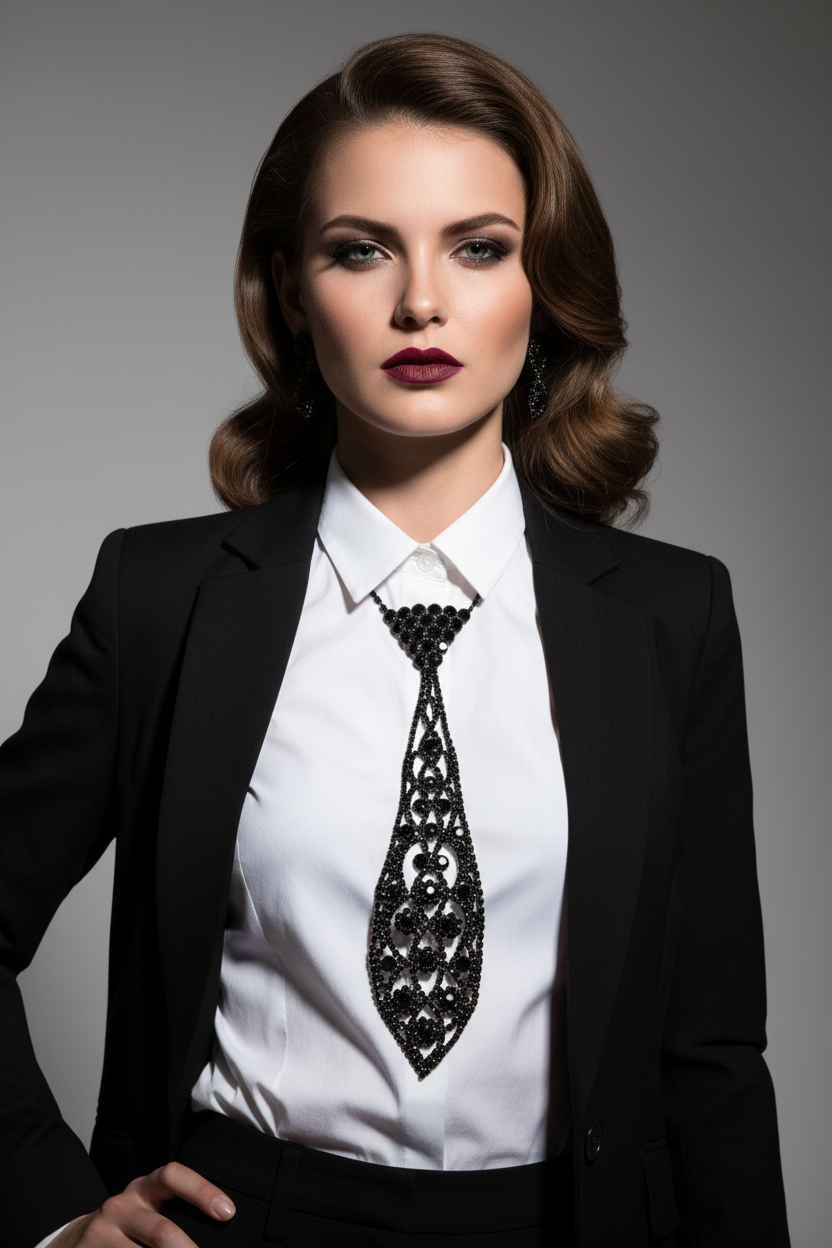 Midnight Majesty Statement Necklace Set