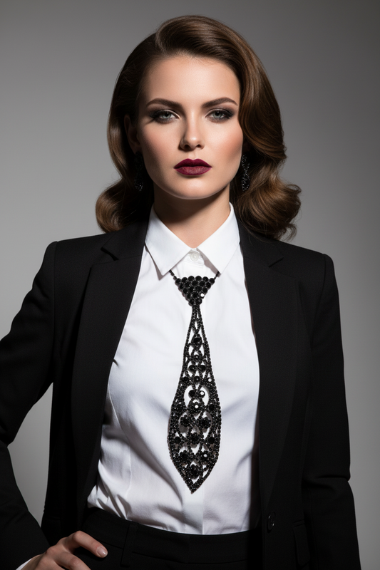 Midnight Majesty Statement Necklace Set