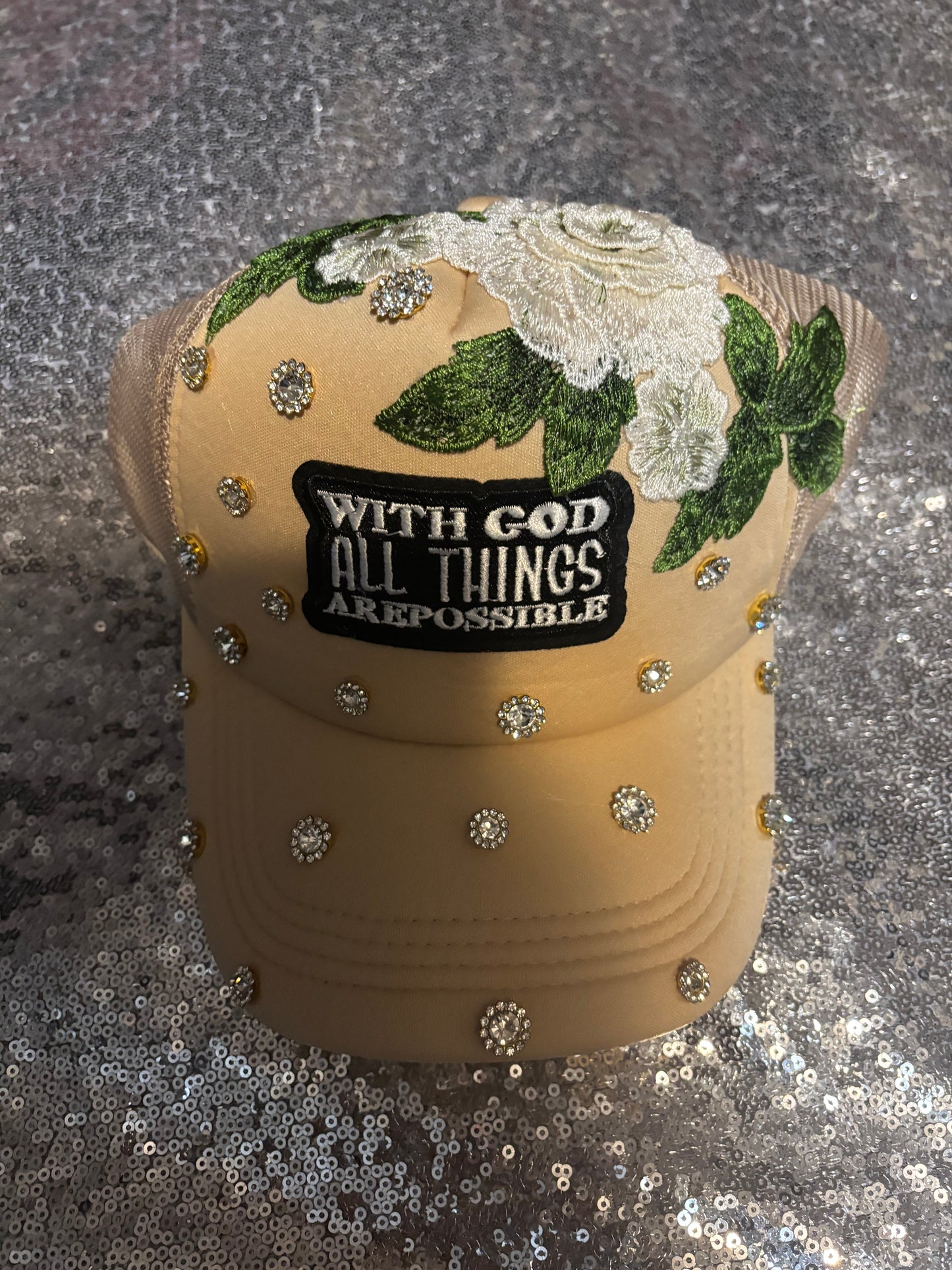 Faith in Bloom Crystal Cap