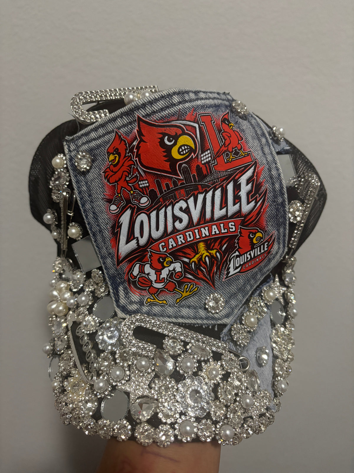 The Cardinal Crown Couture Trucker