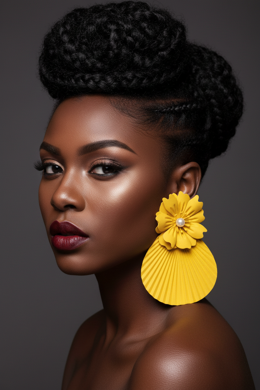 Sunflower Chic Statement Drops