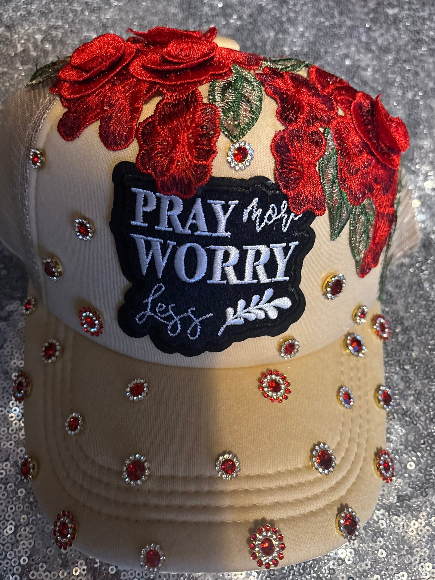 Blooming Faith Prayer Cap