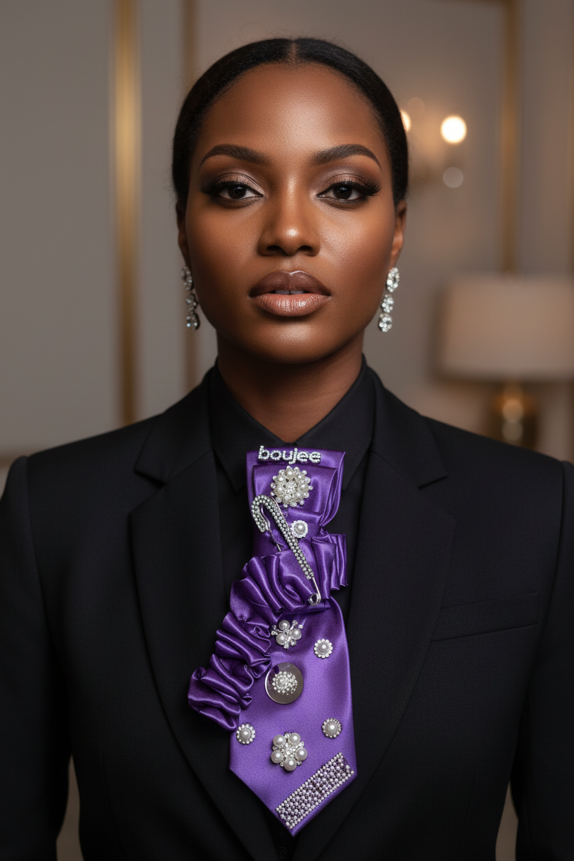 Boss Babe Luxe Statement Tie