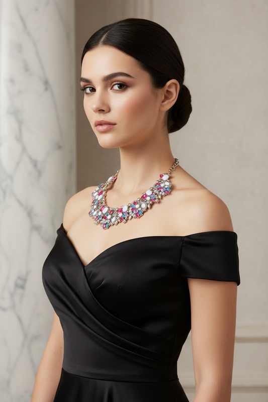 CONFETTI LUXE STATEMENT NECKLACE