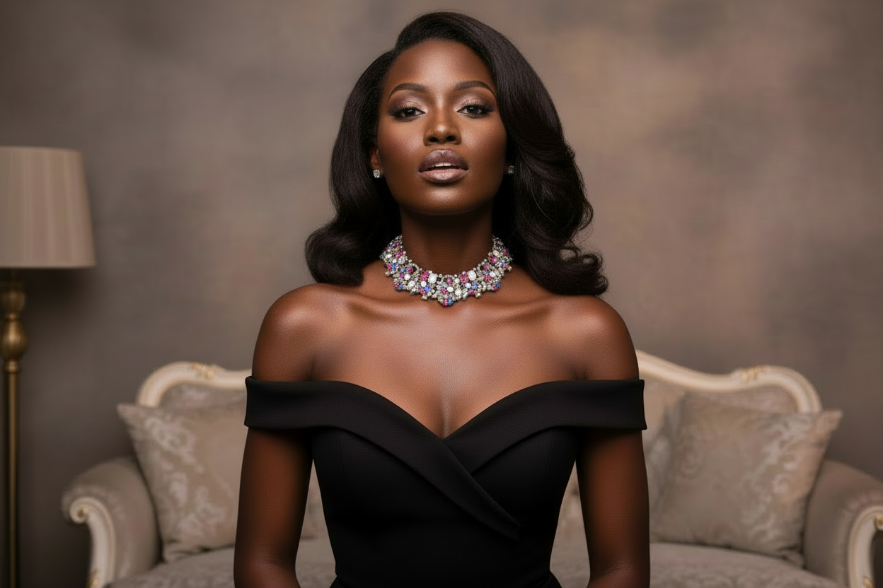 CONFETTI LUXE STATEMENT NECKLACE