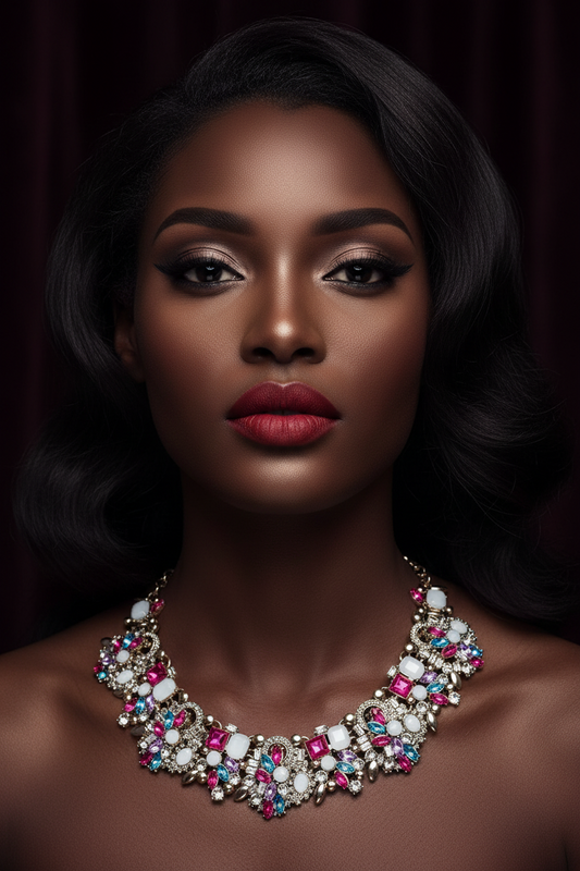 CONFETTI LUXE STATEMENT NECKLACE