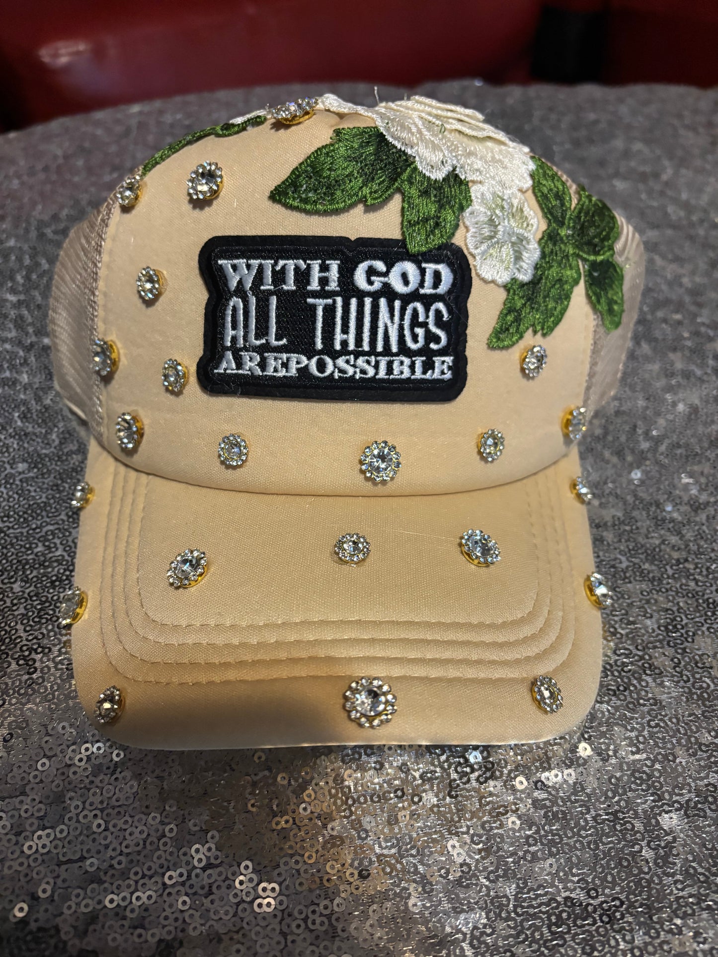 Faith in Bloom Crystal Cap