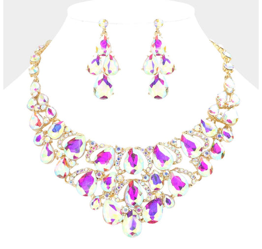 Prism Queen Statement Necklace Set