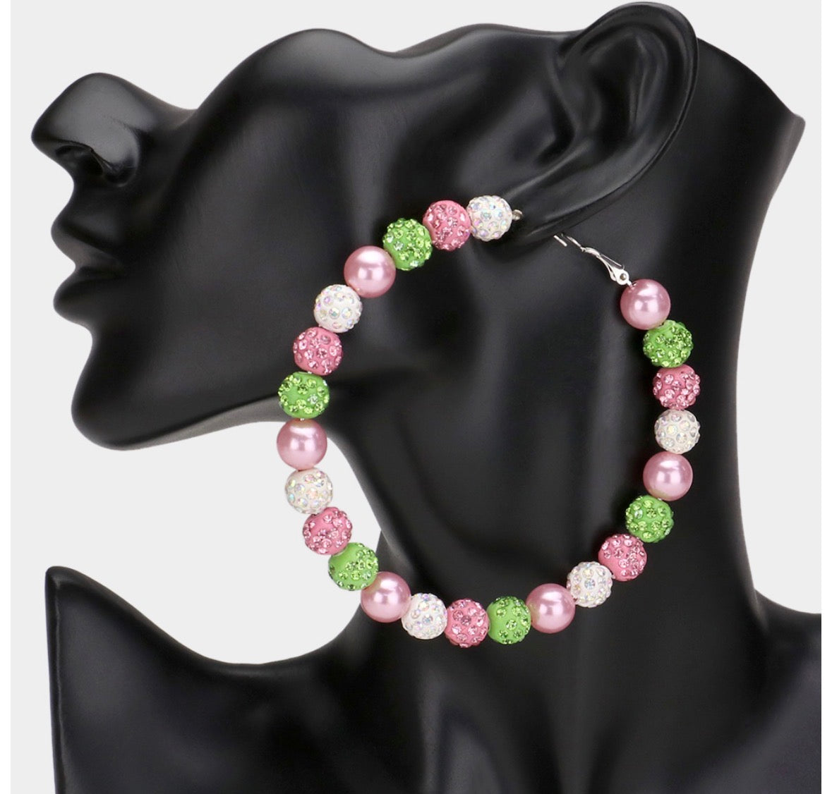 Sweet Luxe Candy Hoop Earrings