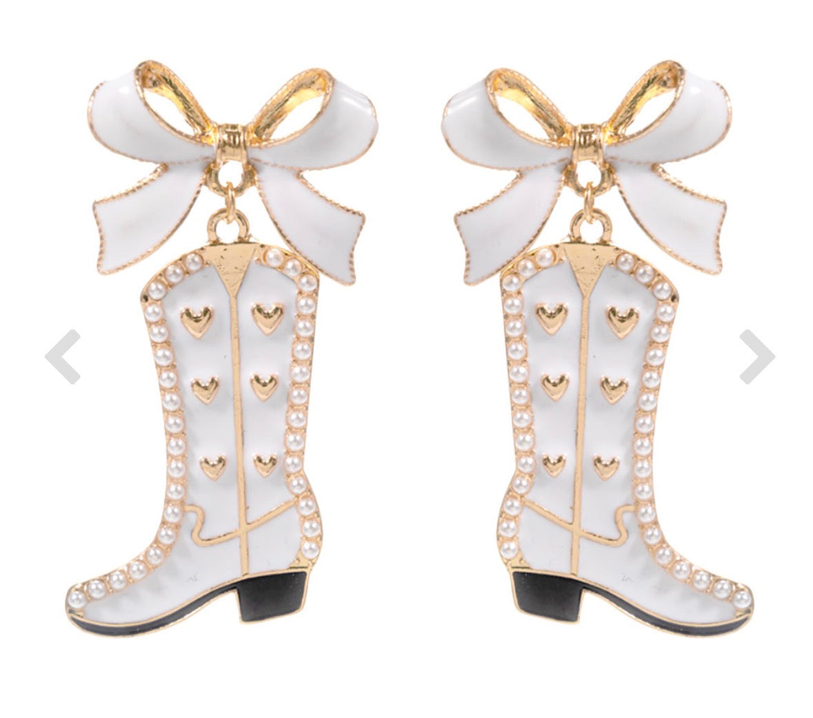 Southern Belle Luxe Boot Earrings
