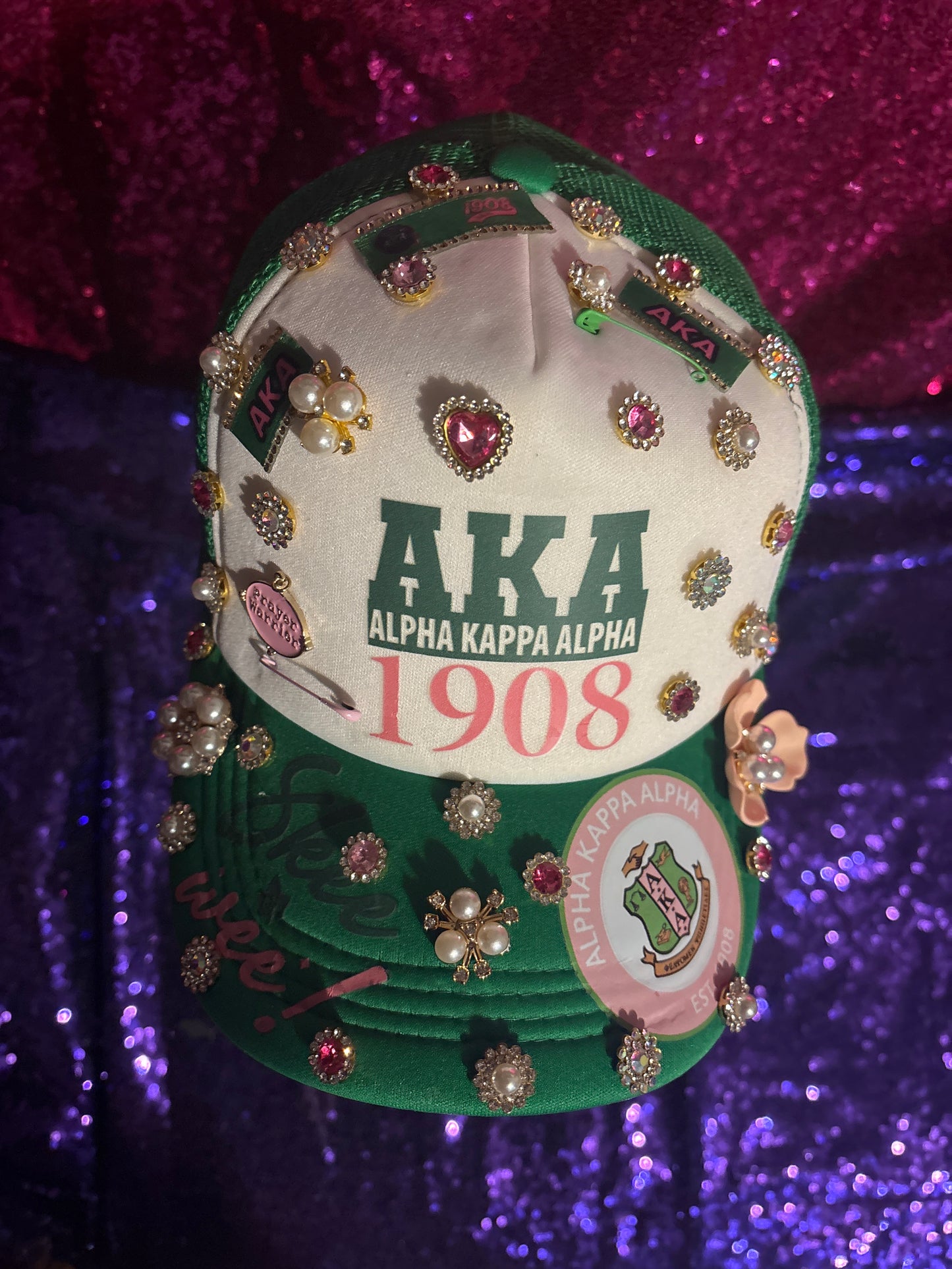 Pretty Girl Energy Glam Cap