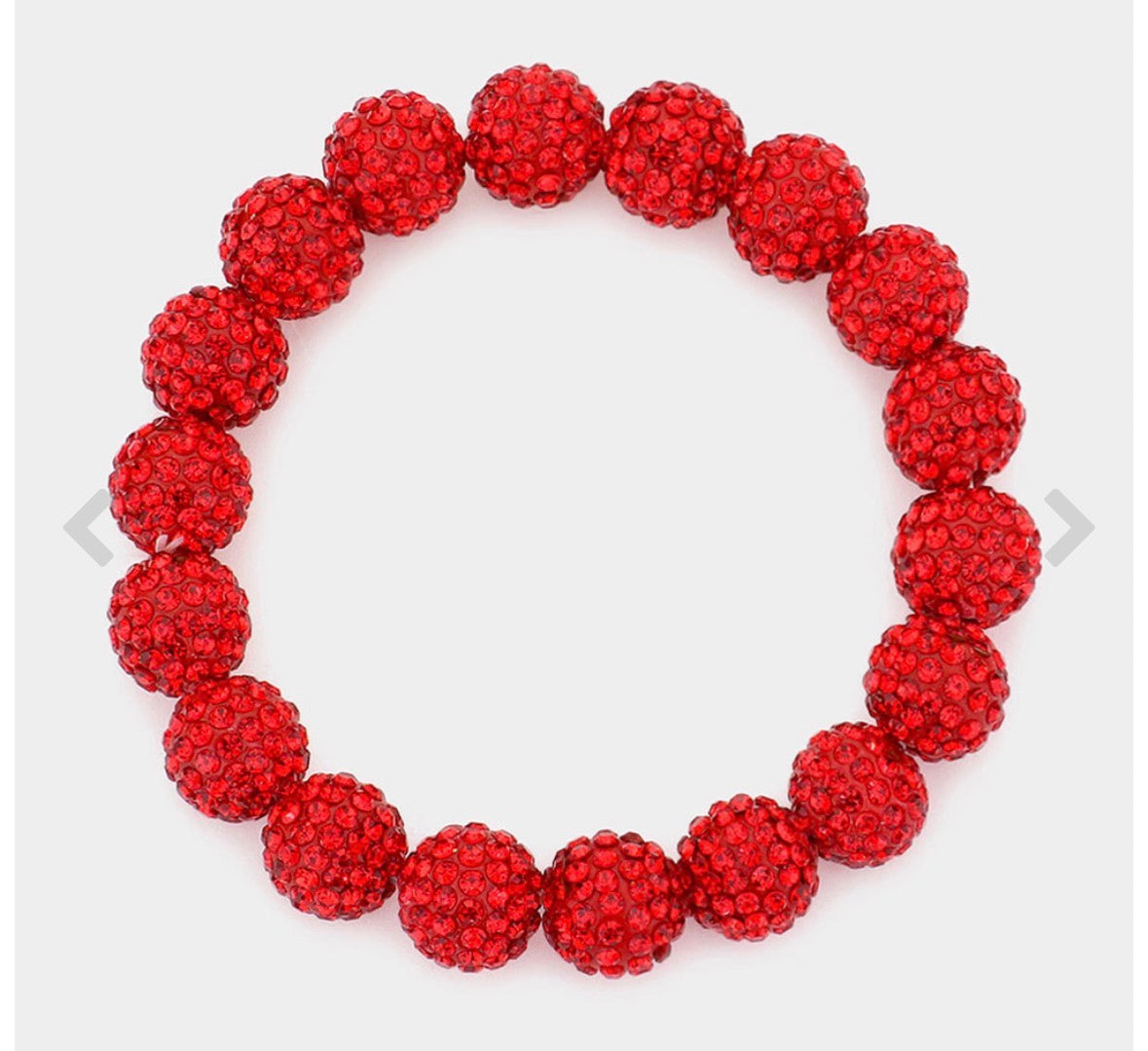 The Ruby Shine Stretch Bracelet