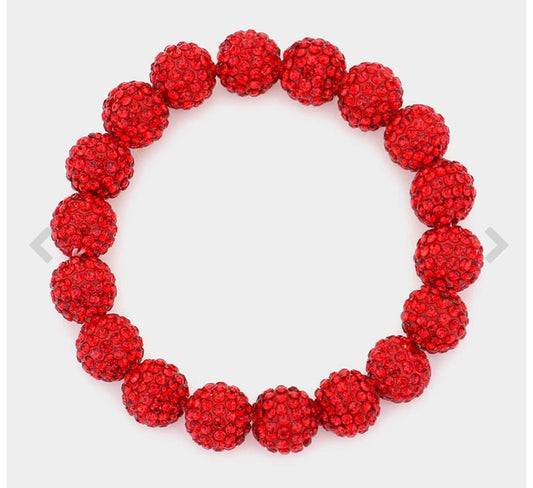 The Ruby Shine Stretch Bracelet