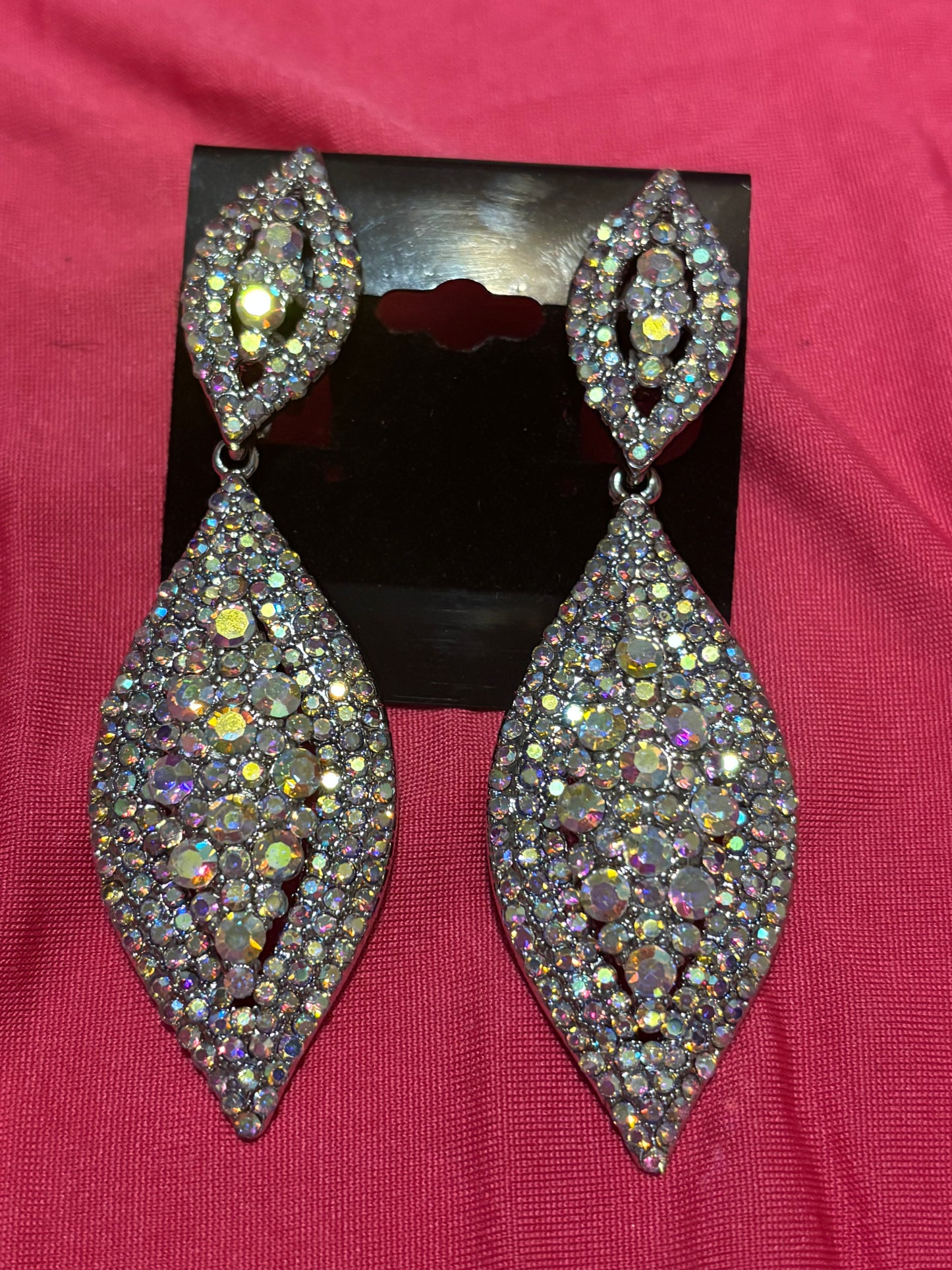 THE AURORA DIVA CLIP-ON DROP EARRINGS