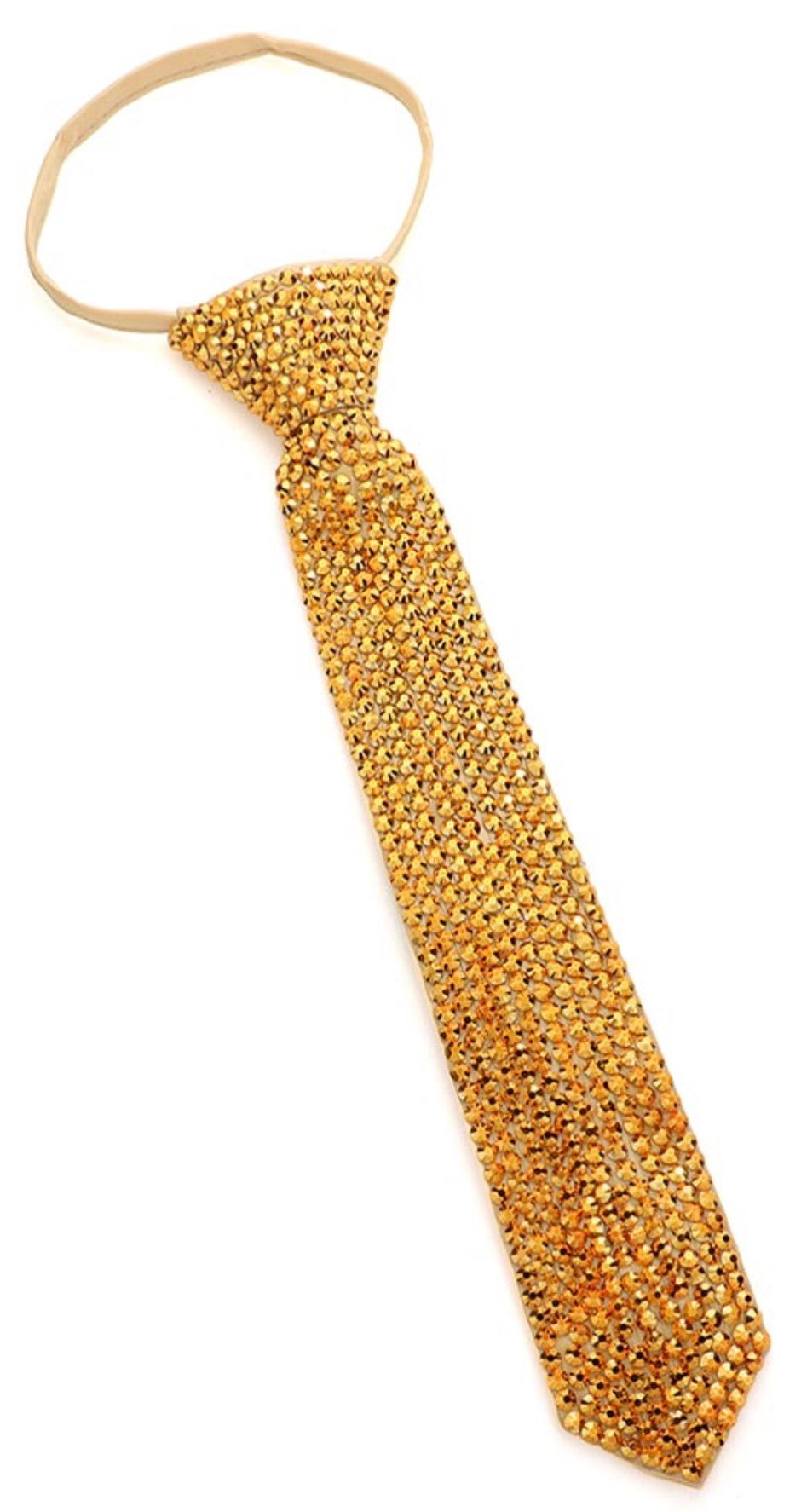 The Midas Luxe Statement Tie (Gold)