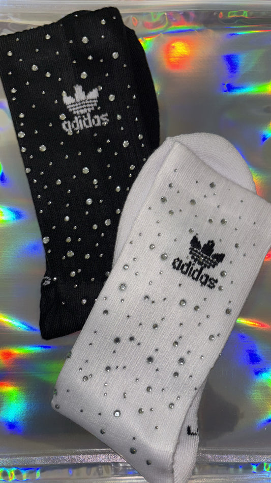 Sport Luxe Shine Socks