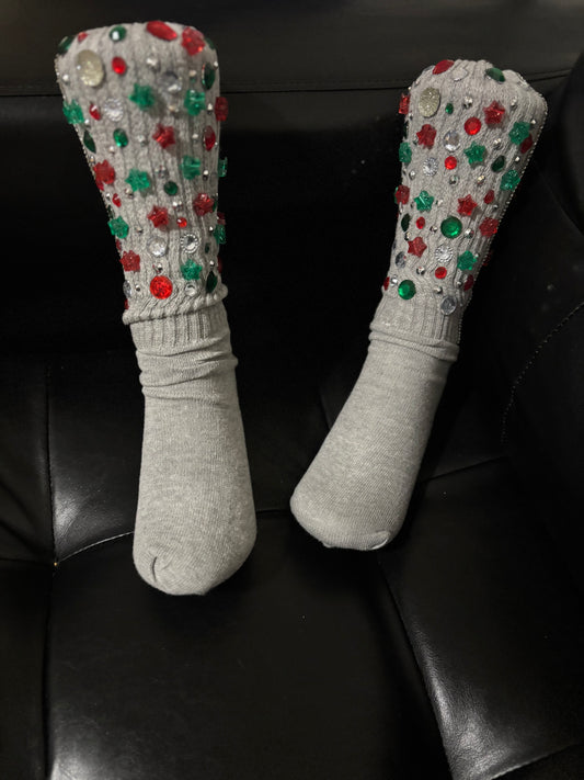 Christmas Star Junk Socks