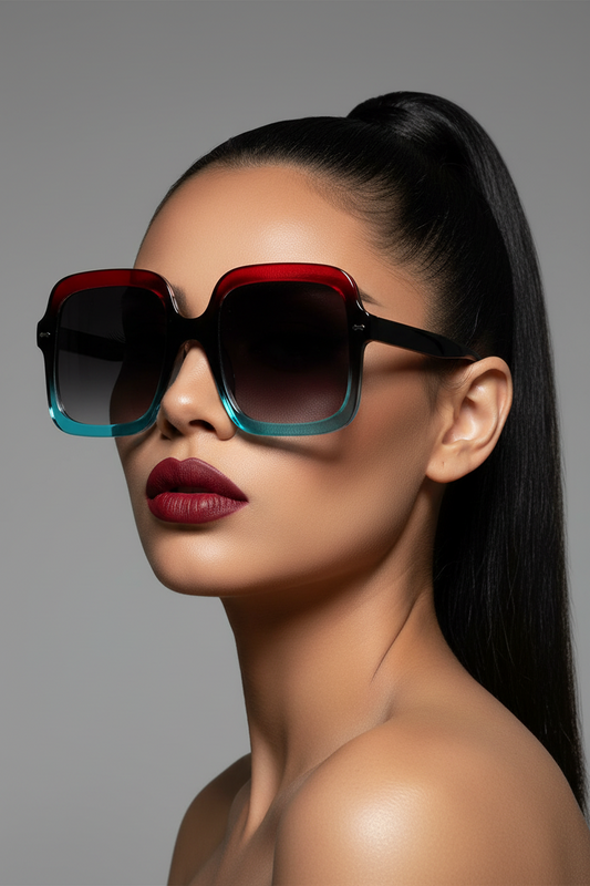 Miami Sunset Oversized Sunglasses